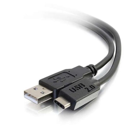 Cb Distributing 12 ft. USB 2.0 USB-C to USB-A Male to Male Cable - Black ST536795
